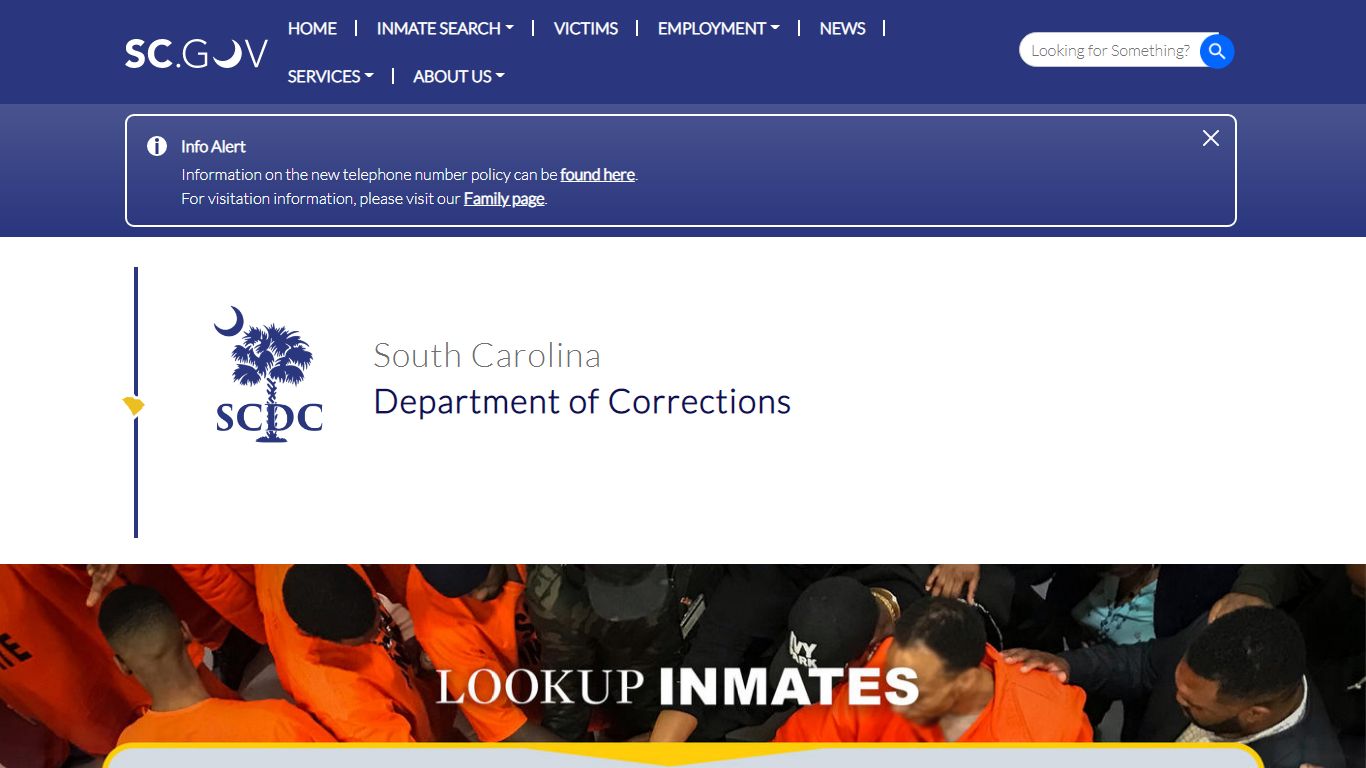 Home | South Carolina Department of Corrections